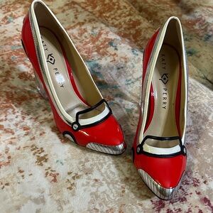 Katy Perry Collections Red and Black Heels